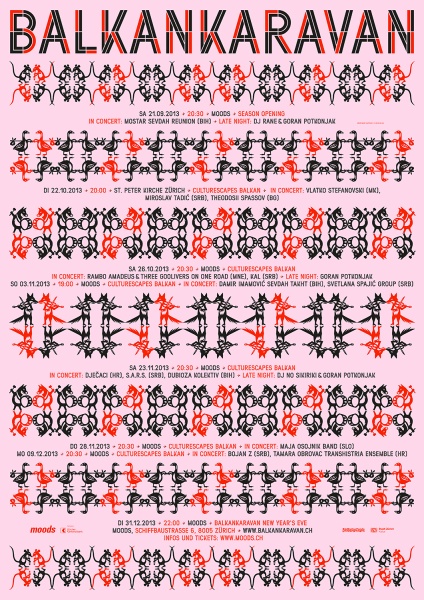 Balkankaravan Poster Pattern
